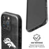 NFL Denver Broncos Black & White iPhone 16 Pro Magsafe Impact Case